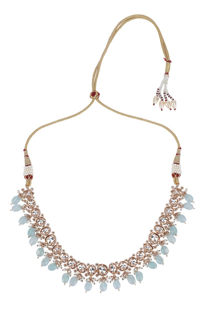 Bead Drops Choker Set 