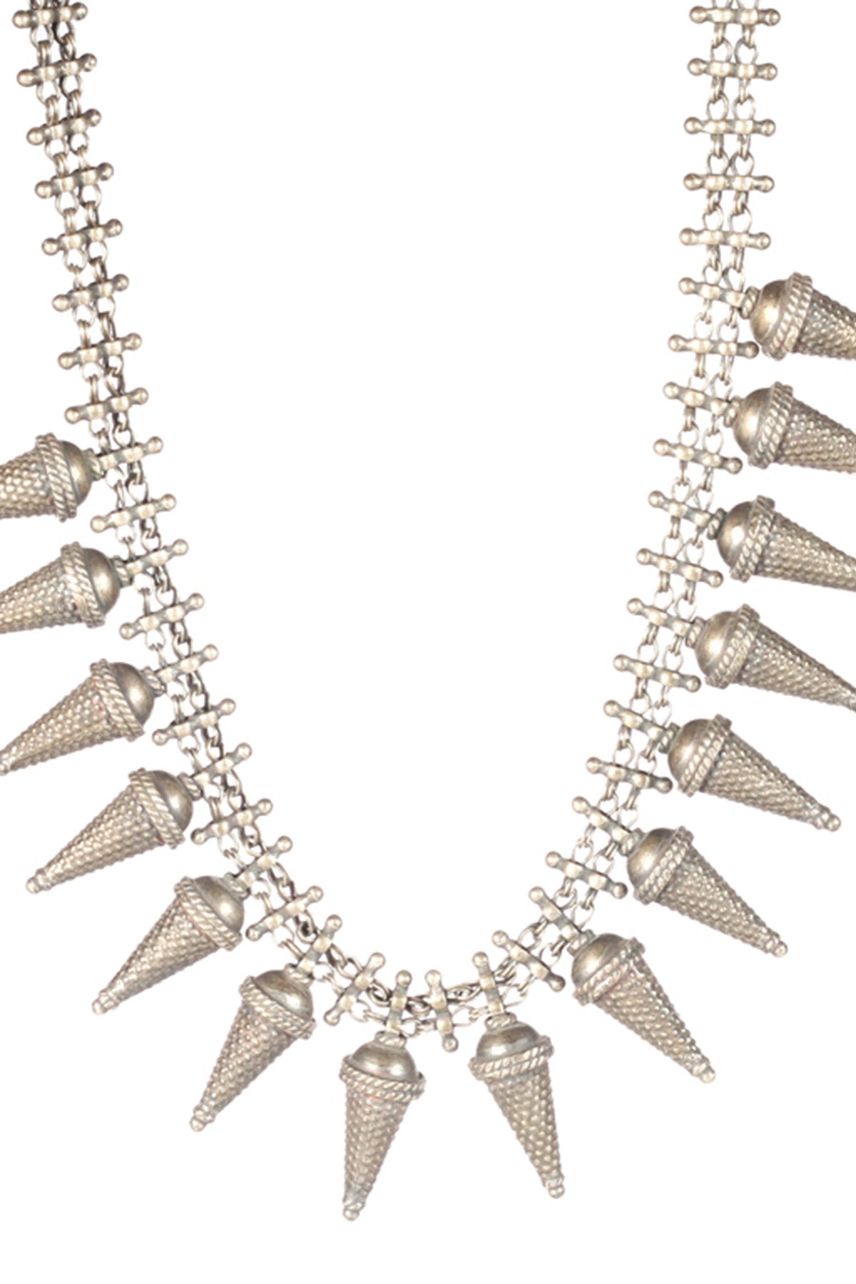 Tapestry Carved Work Necklace 
