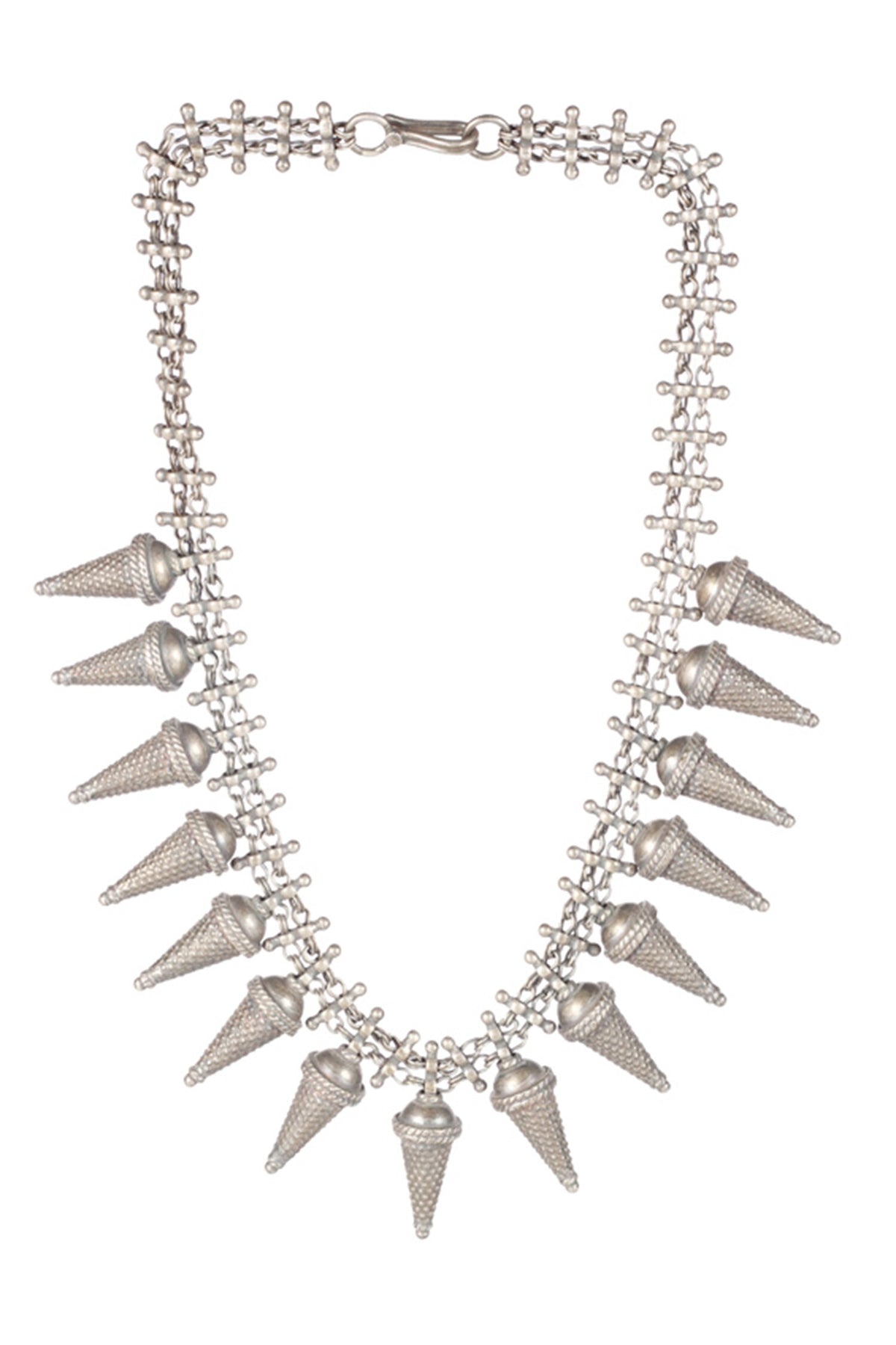 Tapestry Carved Work Necklace 