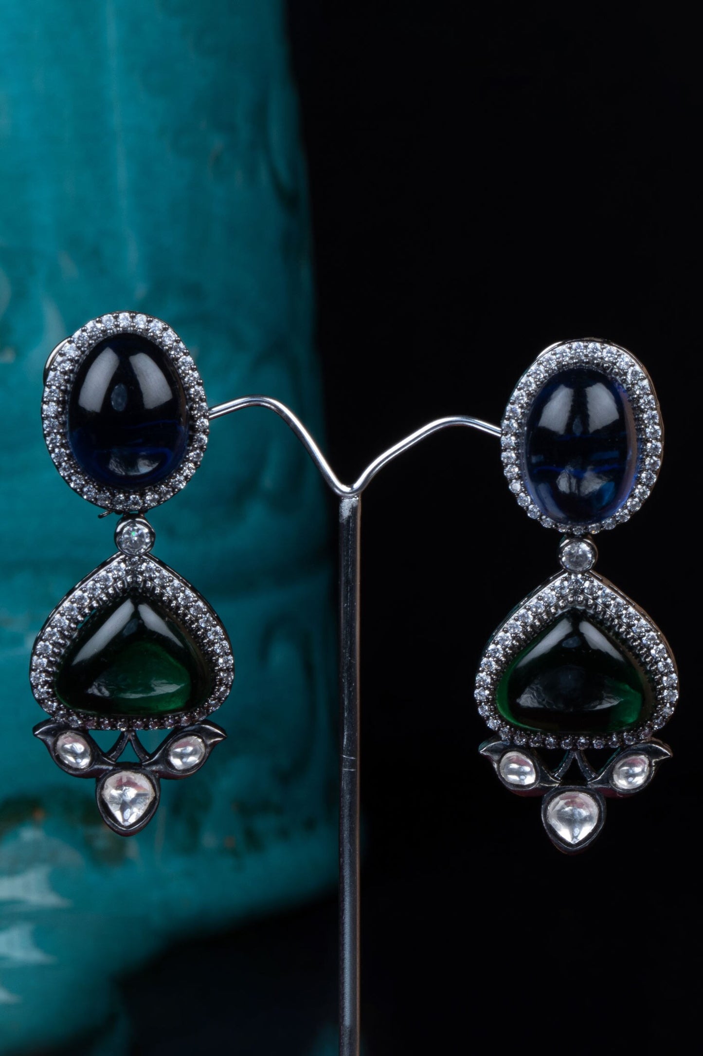 Geometric Shaped Necklace Set 