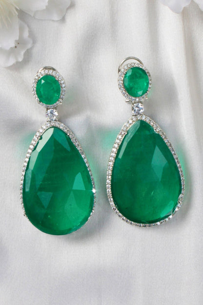 Crystal Studded Earrings 