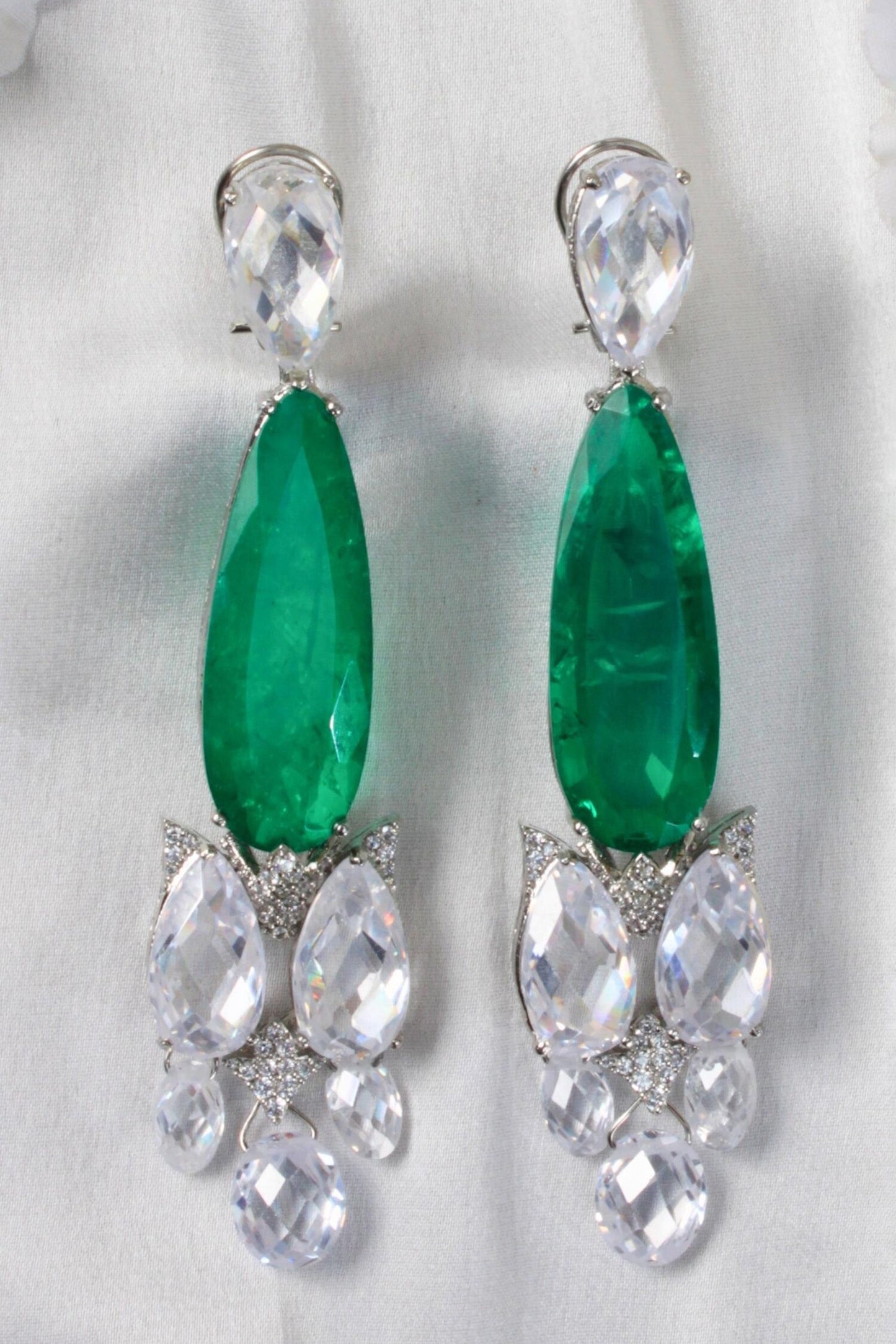 Zirconia Studded Earrings 