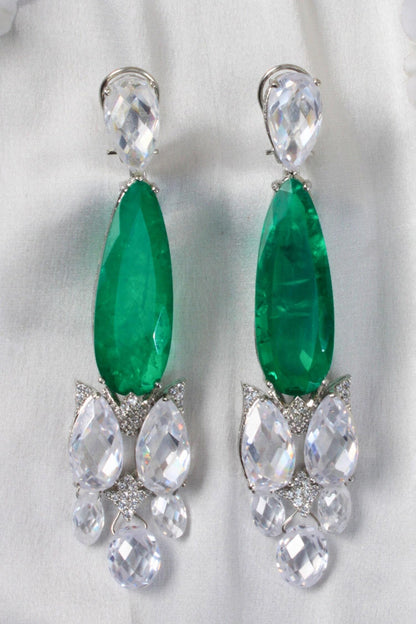 Zirconia Studded Earrings 