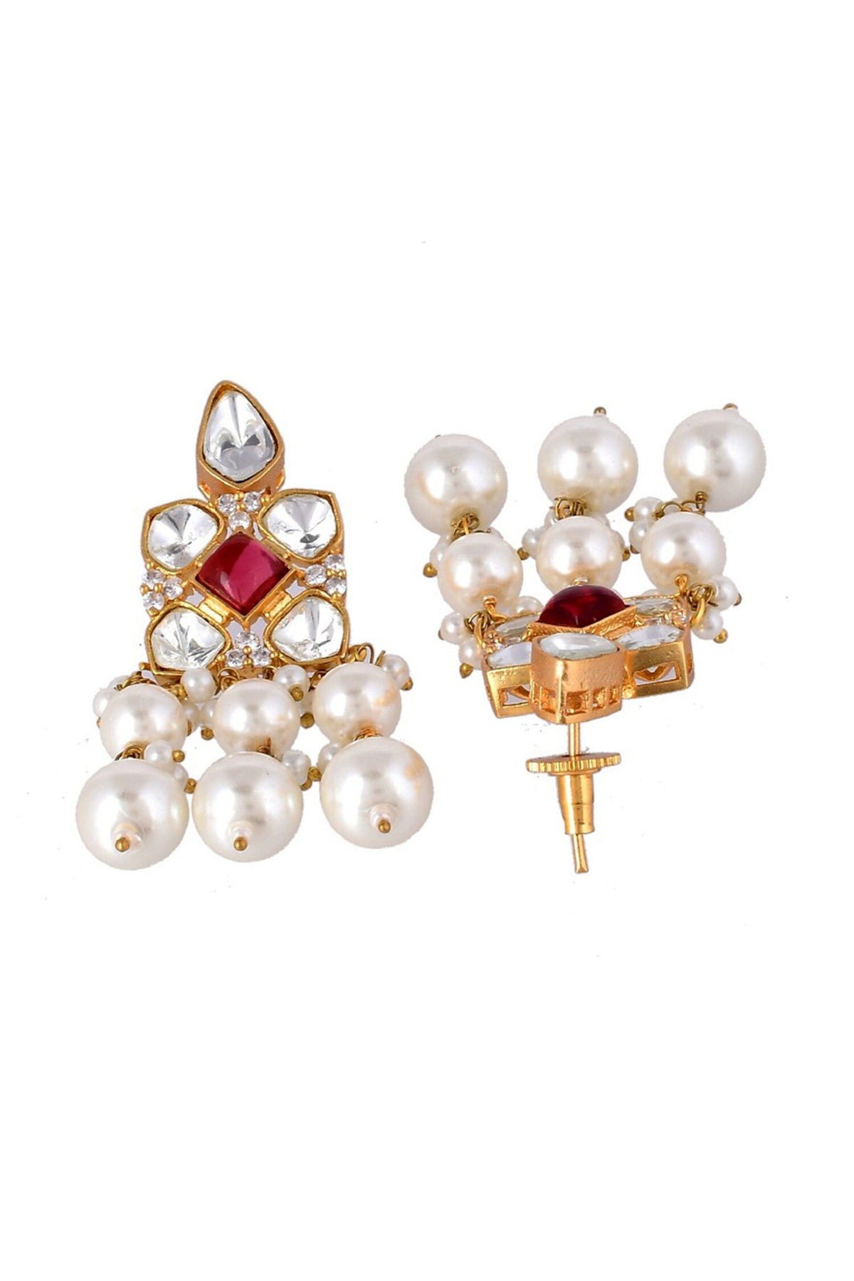 Kundan Embellished Choker Necklace Set 