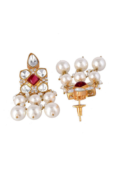 Kundan Embellished Choker Necklace Set 