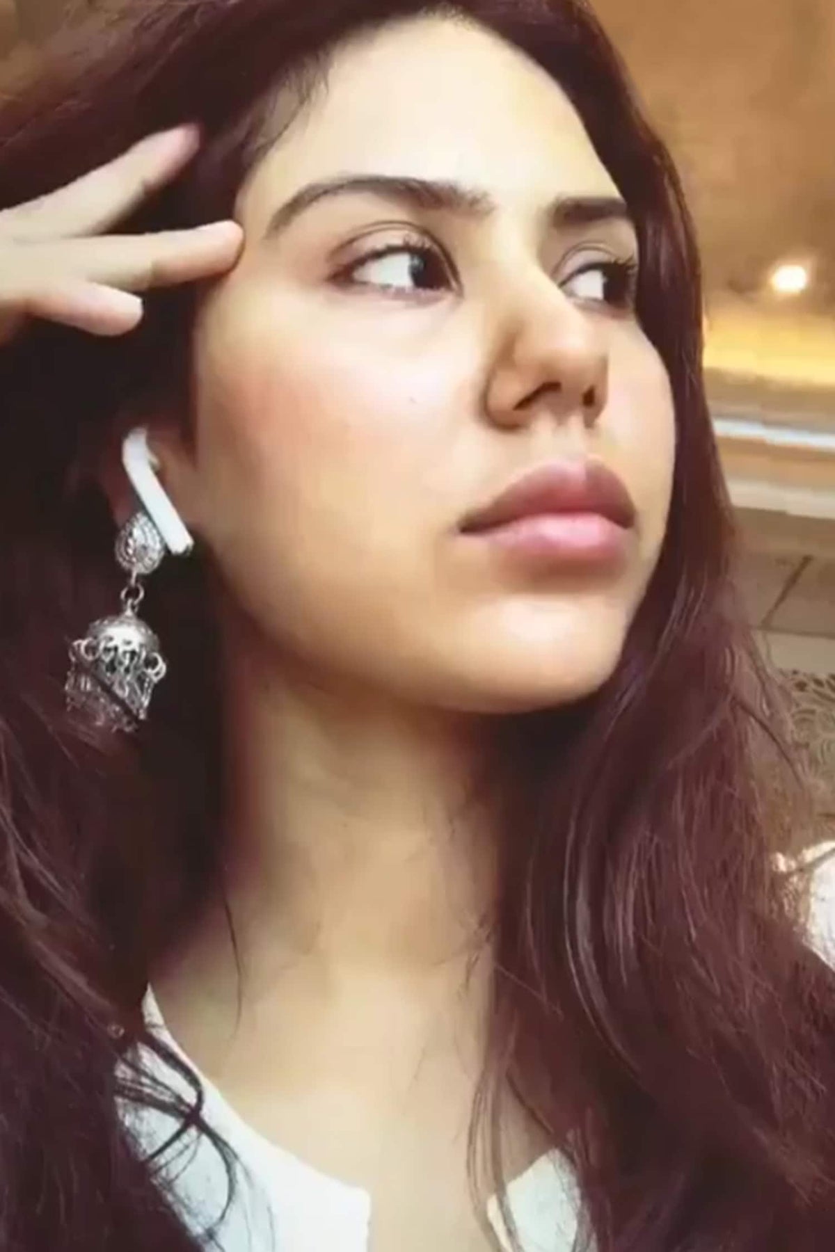 Carved Jhumkas 