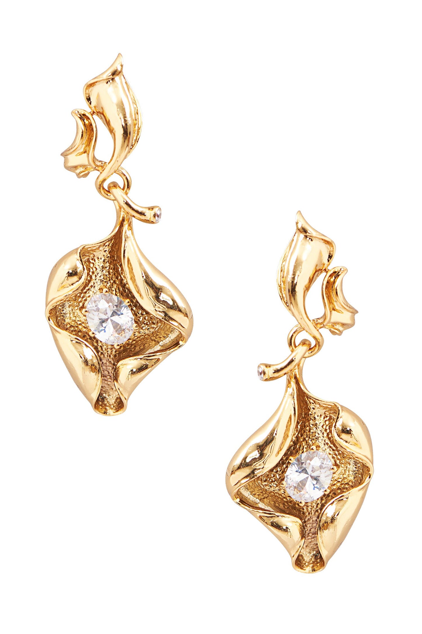 Shell Pattern Earrings 