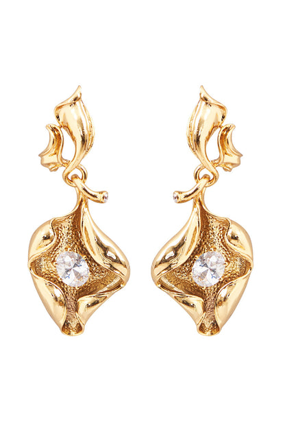 Shell Pattern Earrings 
