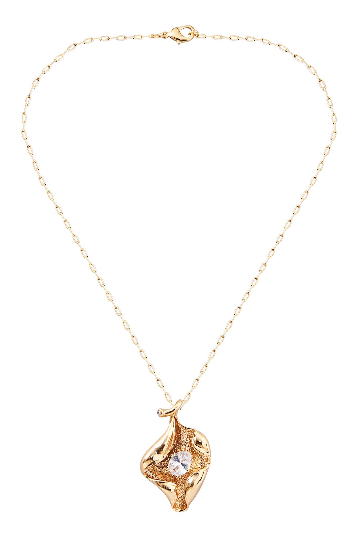 Abstract Shell Pattern Pendant 