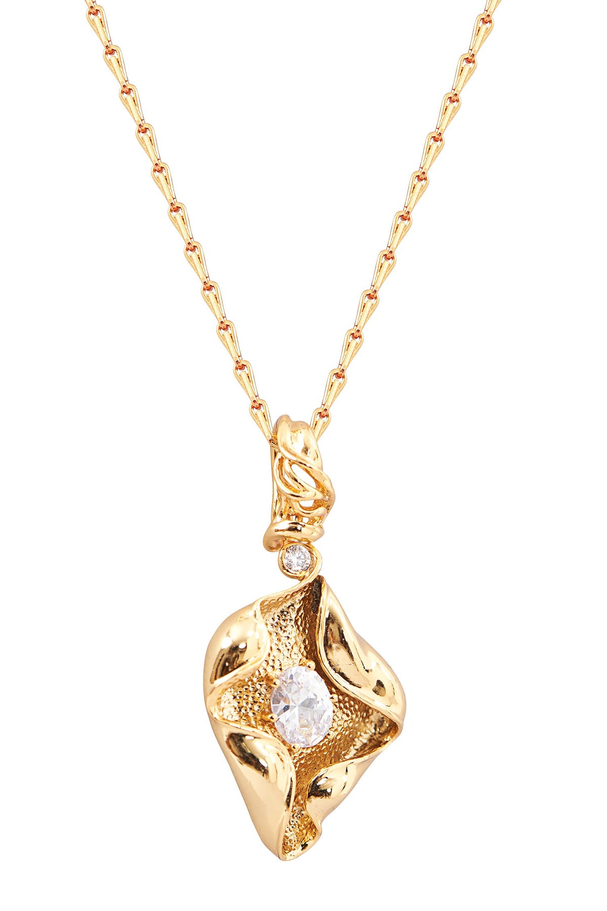 Shell Pattern Pendant 