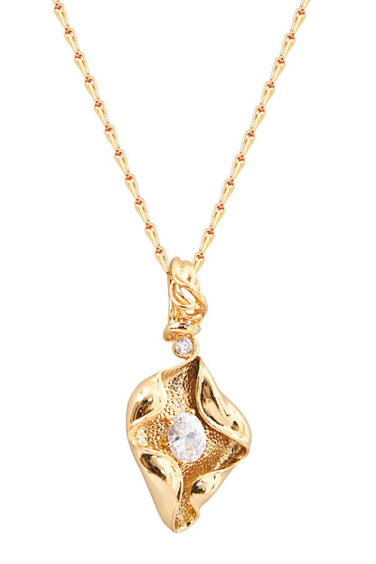Shell Pattern Pendant 