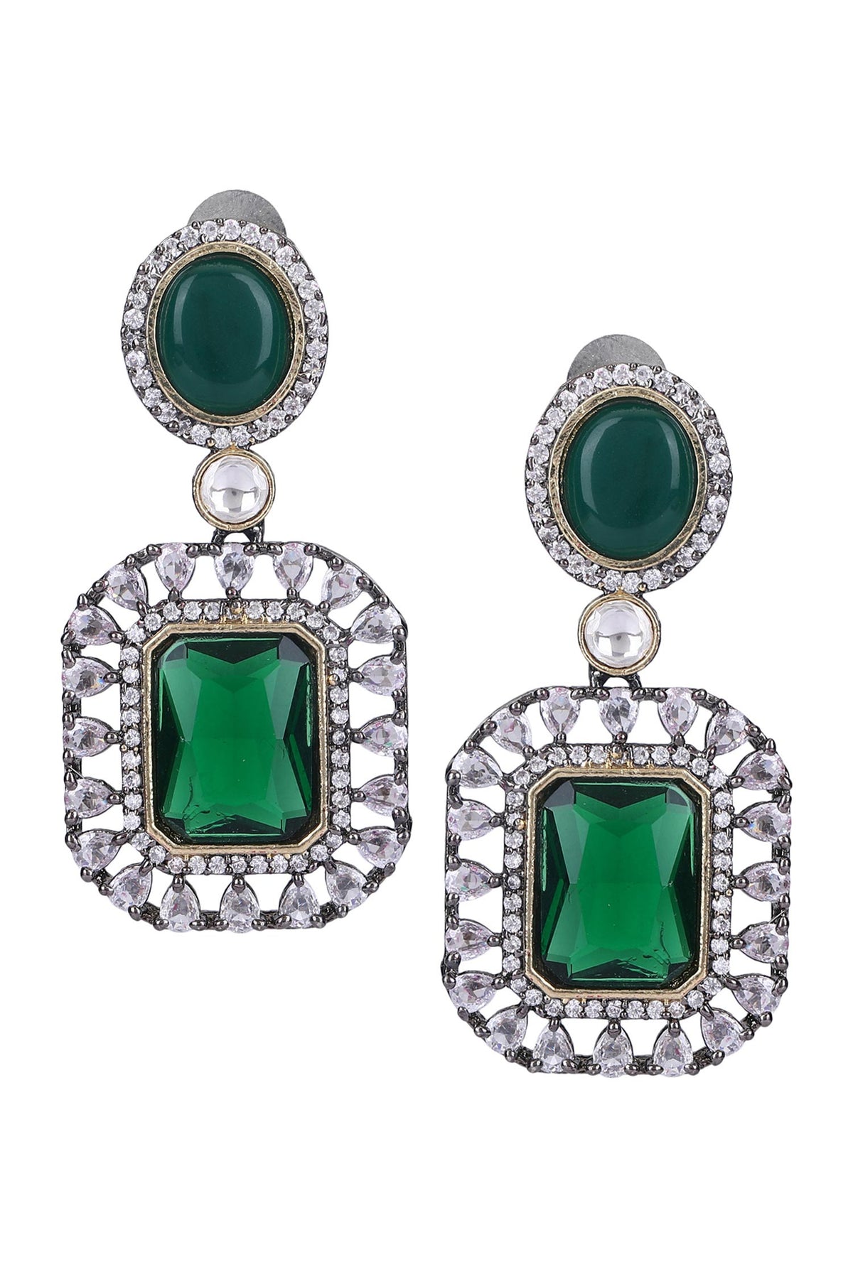 American Diamond Embellished Necklace Set 