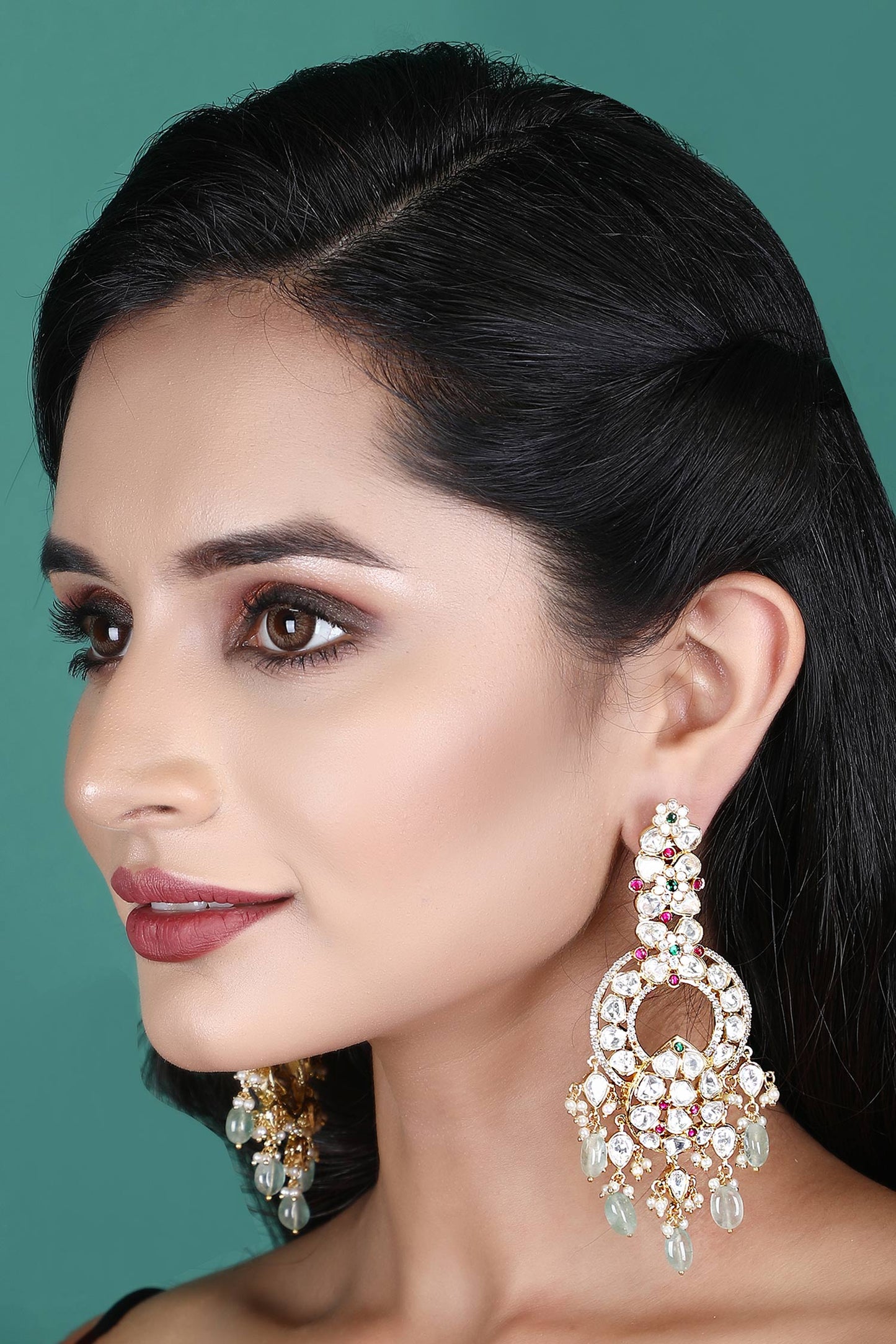 Kundan Embellished Earrings 