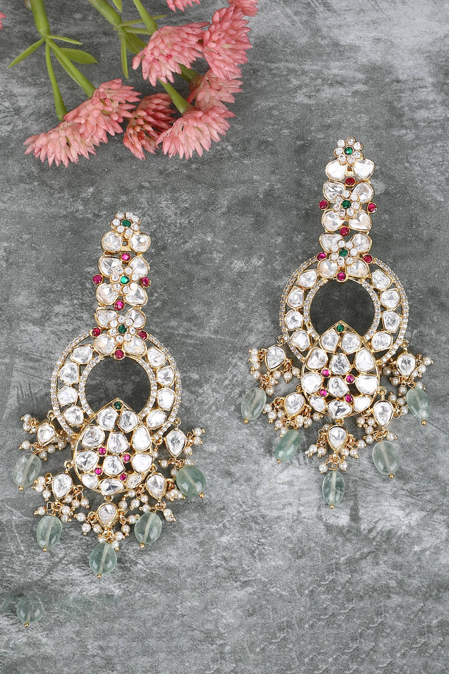 Kundan Embellished Earrings 