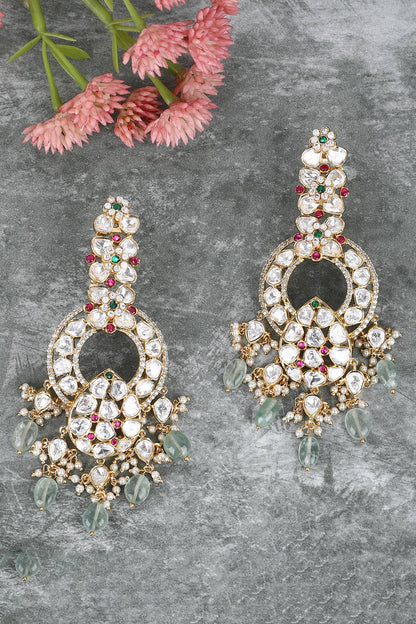 Kundan Embellished Earrings 