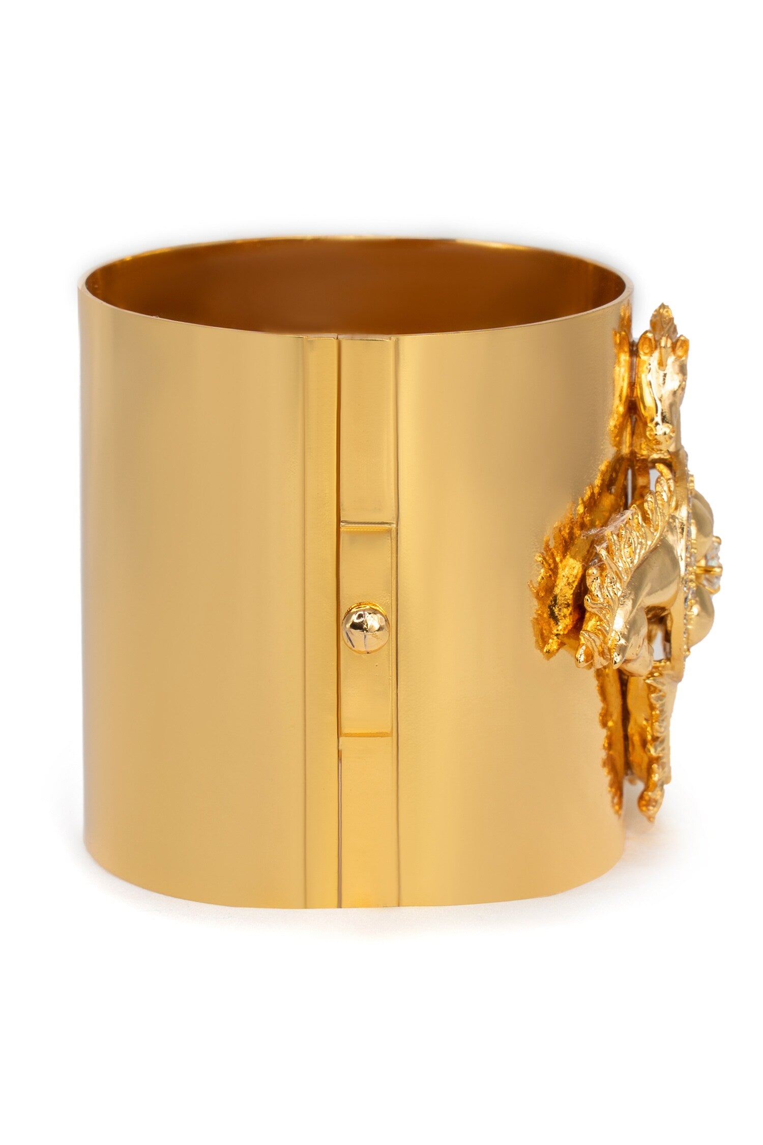 Stallion Carved Work Cuff 