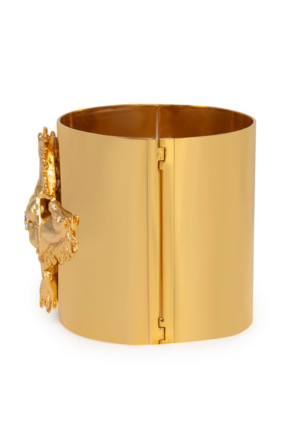 Stallion Carved Work Cuff 