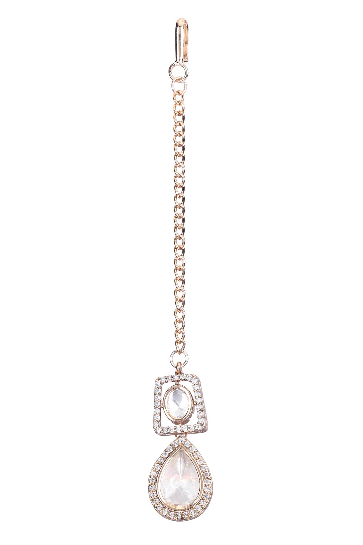 Stones Embellished Necklace Set 