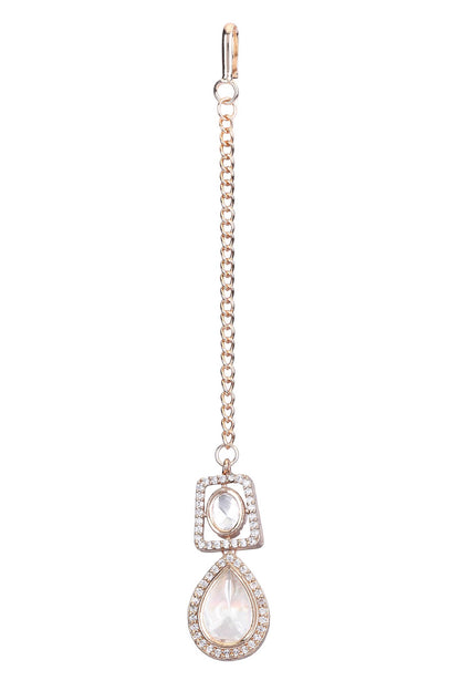 Stones Embellished Necklace Set 