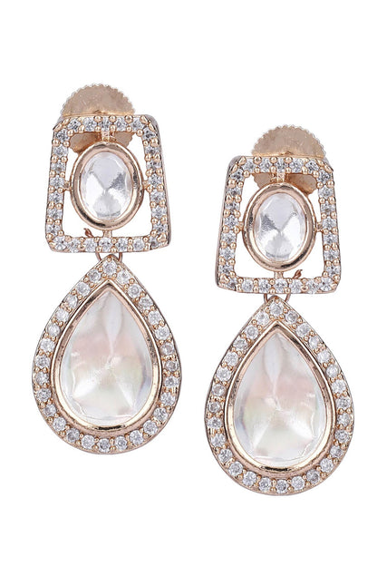 Stones Embellished Necklace Set 