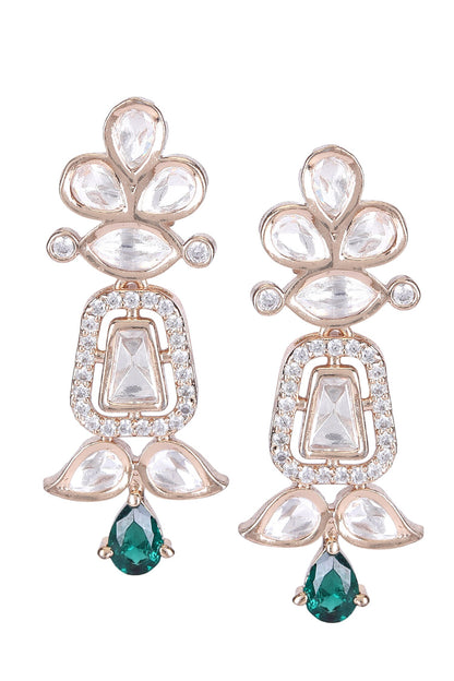 Zircon Embellished Necklace Set 