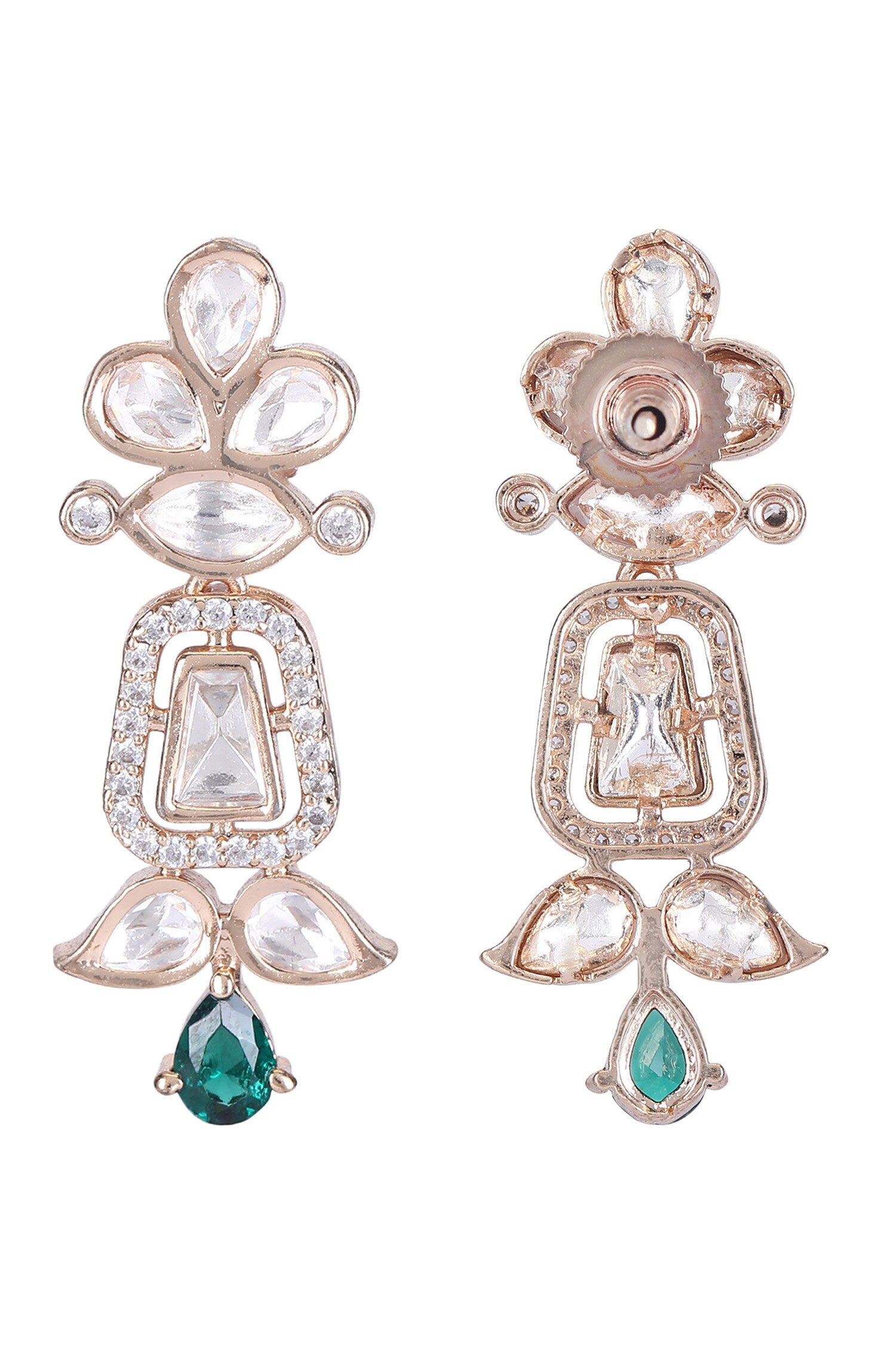 Zircon Embellished Necklace Set 