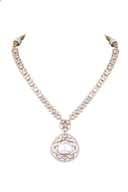 American Diamond Embellished Necklace Set 
