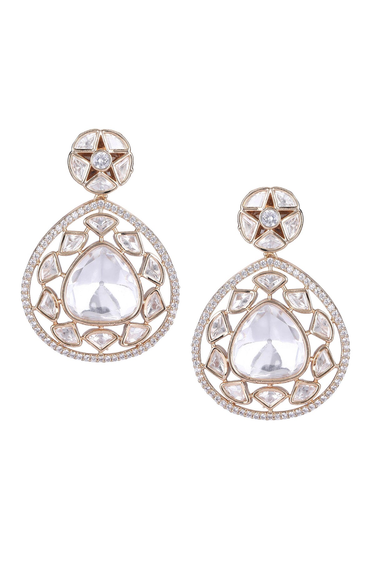 American Diamond Embellished Necklace Set 