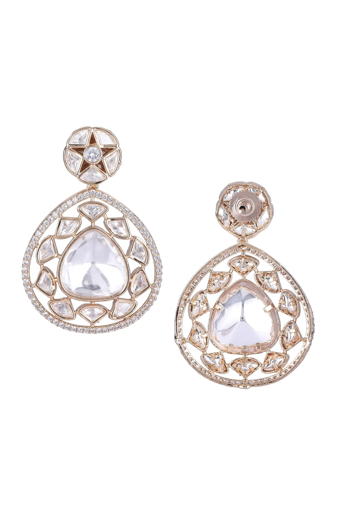 American Diamond Embellished Necklace Set 