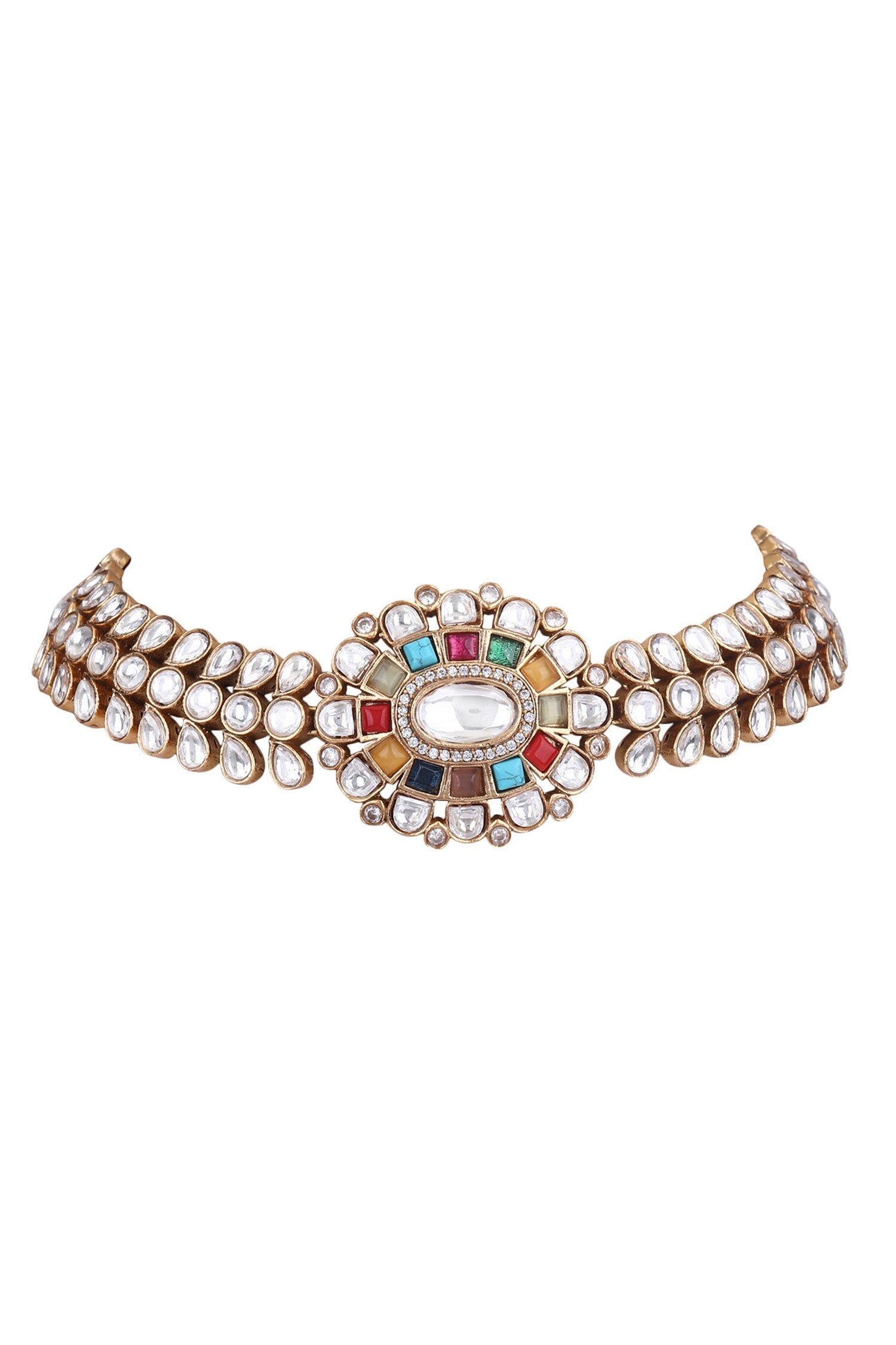 Kundan Embellished Choker Set 