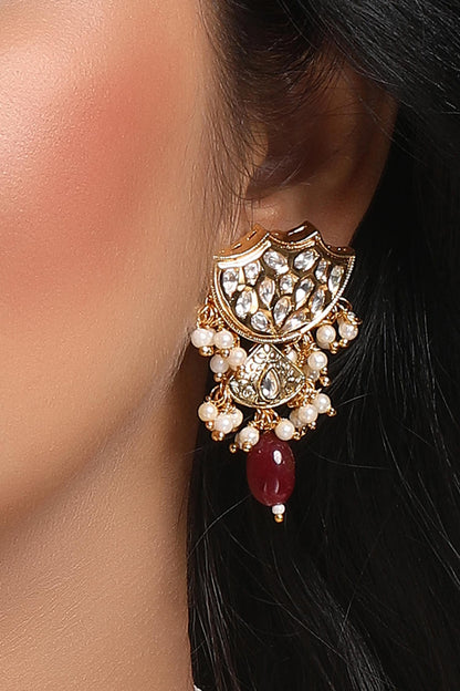 Kundan Embellished Earrings 