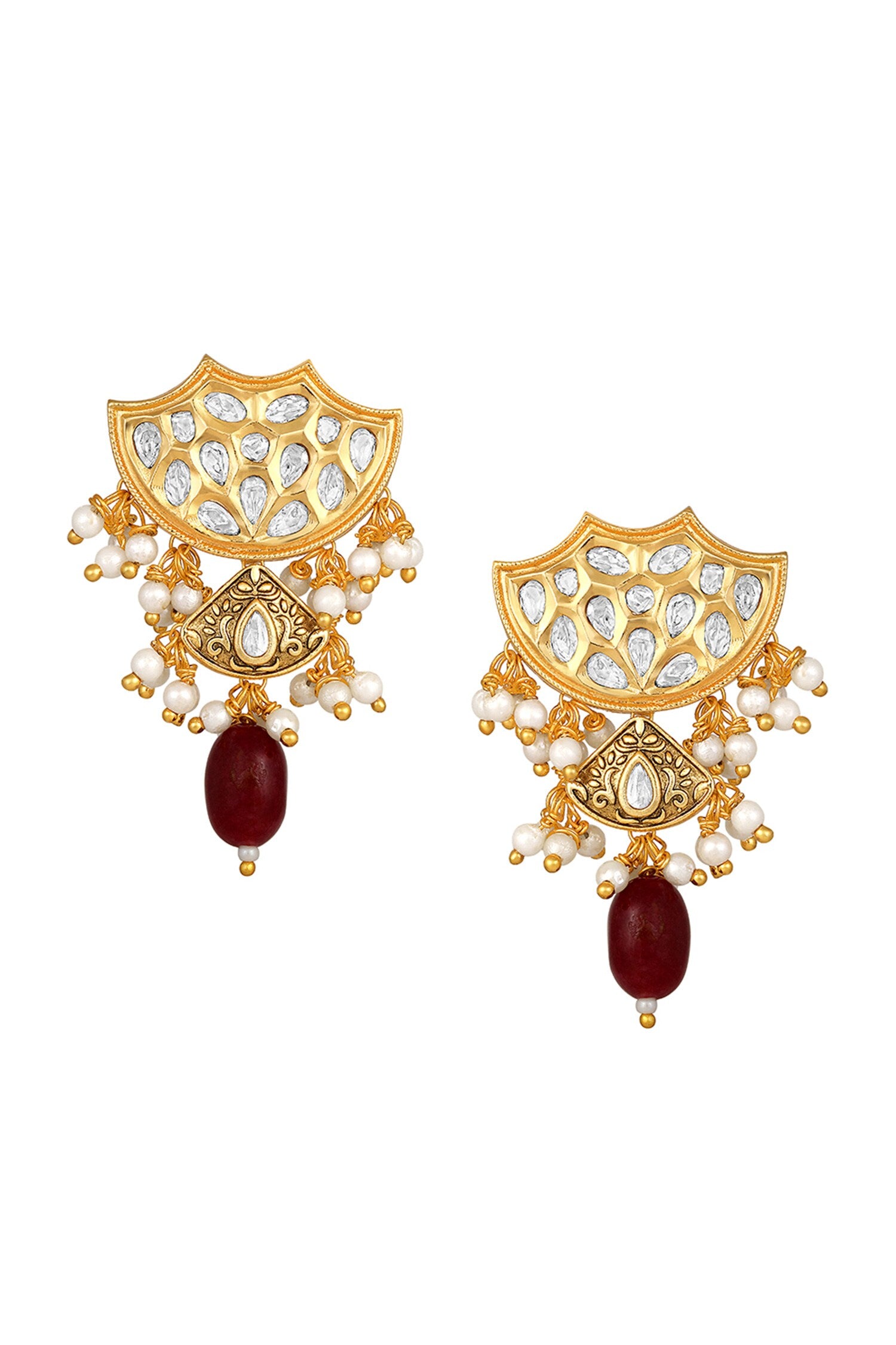 Kundan Embellished Earrings 
