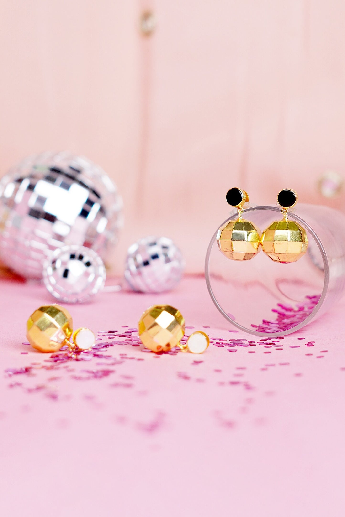 Pearl Embellished Earrings 