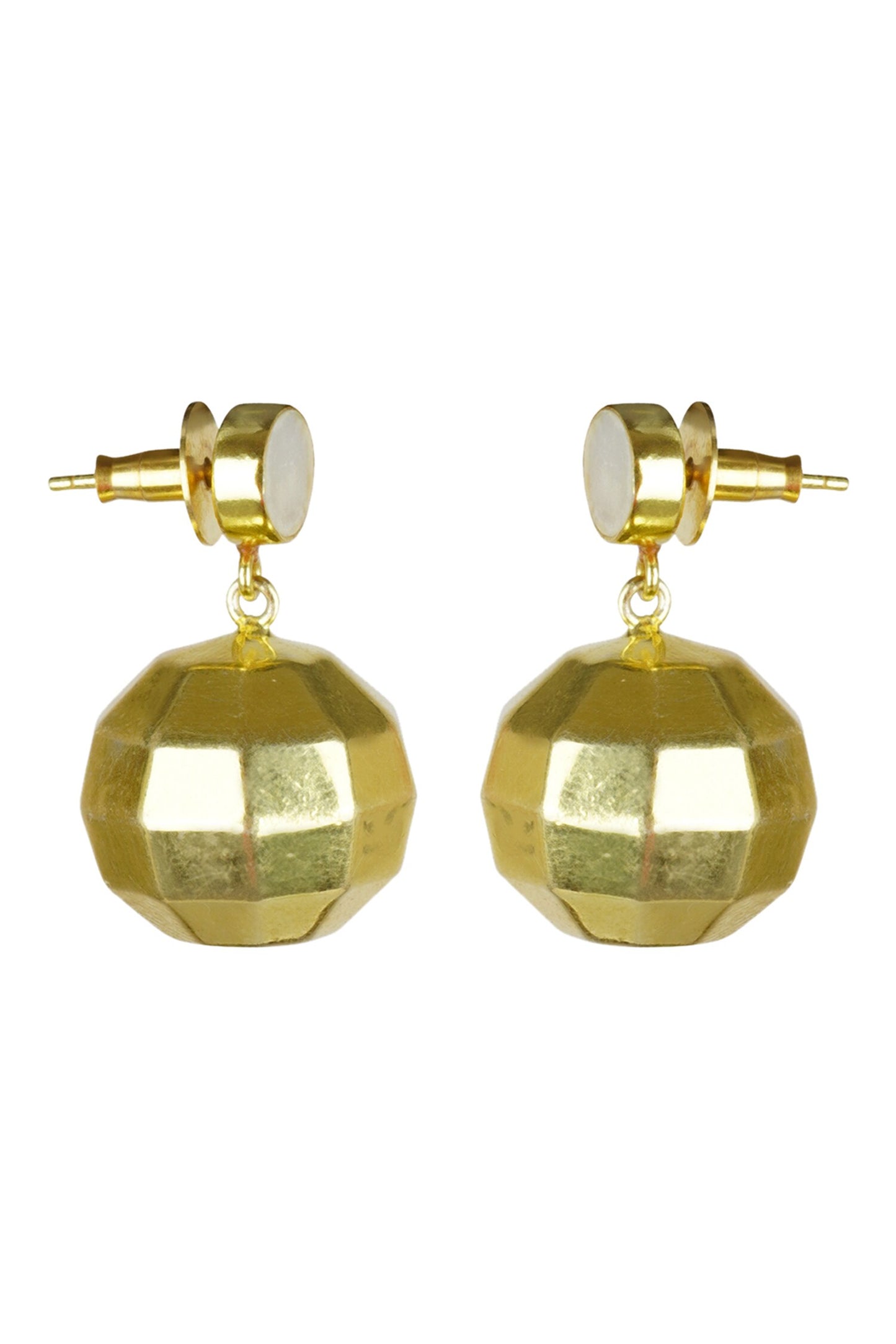 Pearl Embellished Earrings 