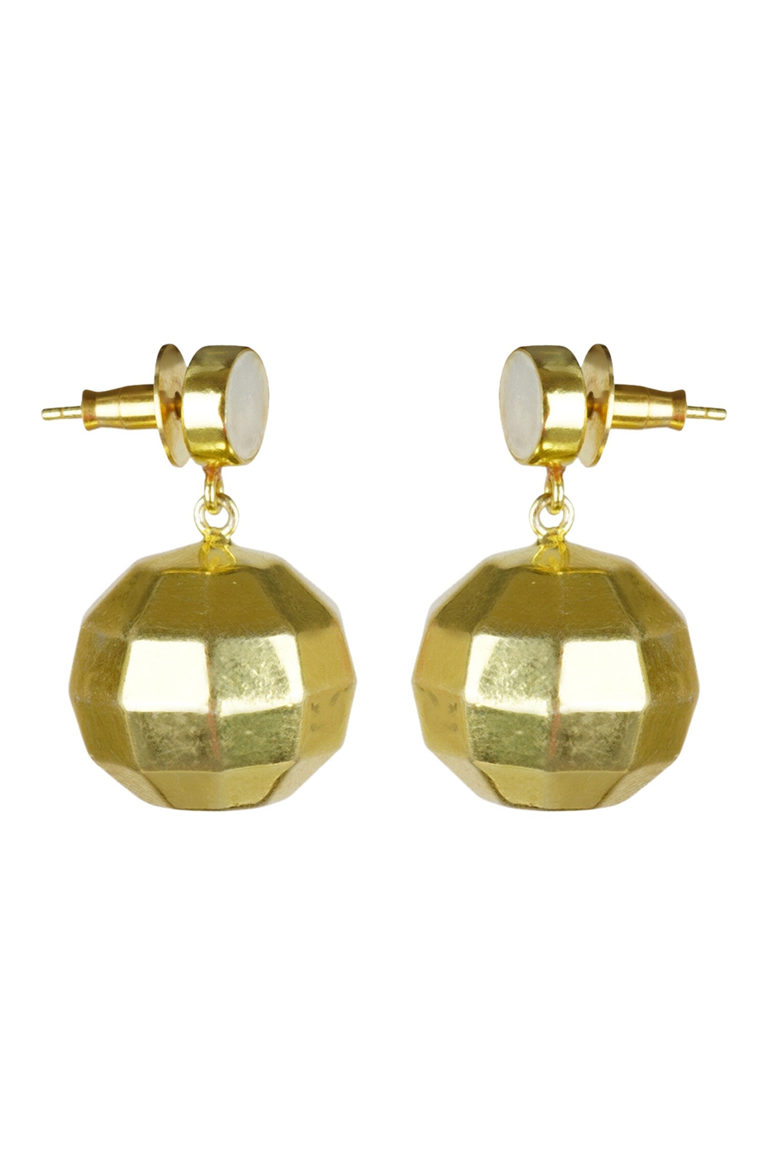 Pearl Embellished Earrings 