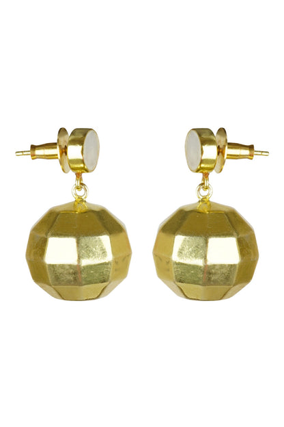 Pearl Embellished Earrings 