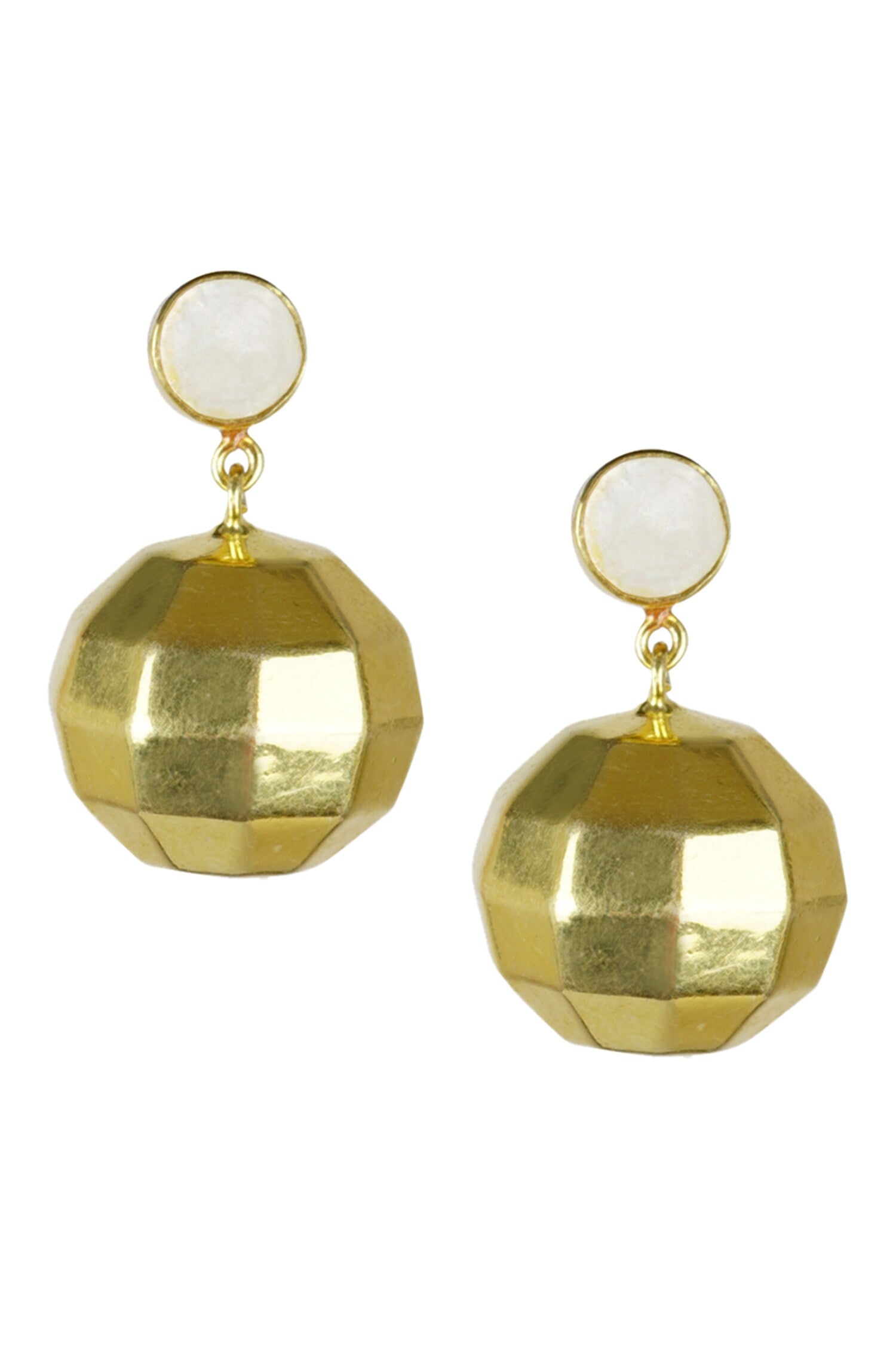 Pearl Embellished Earrings 