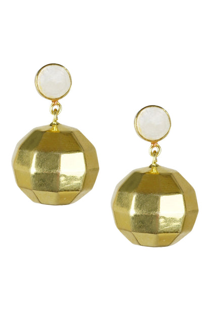 Pearl Embellished Earrings 