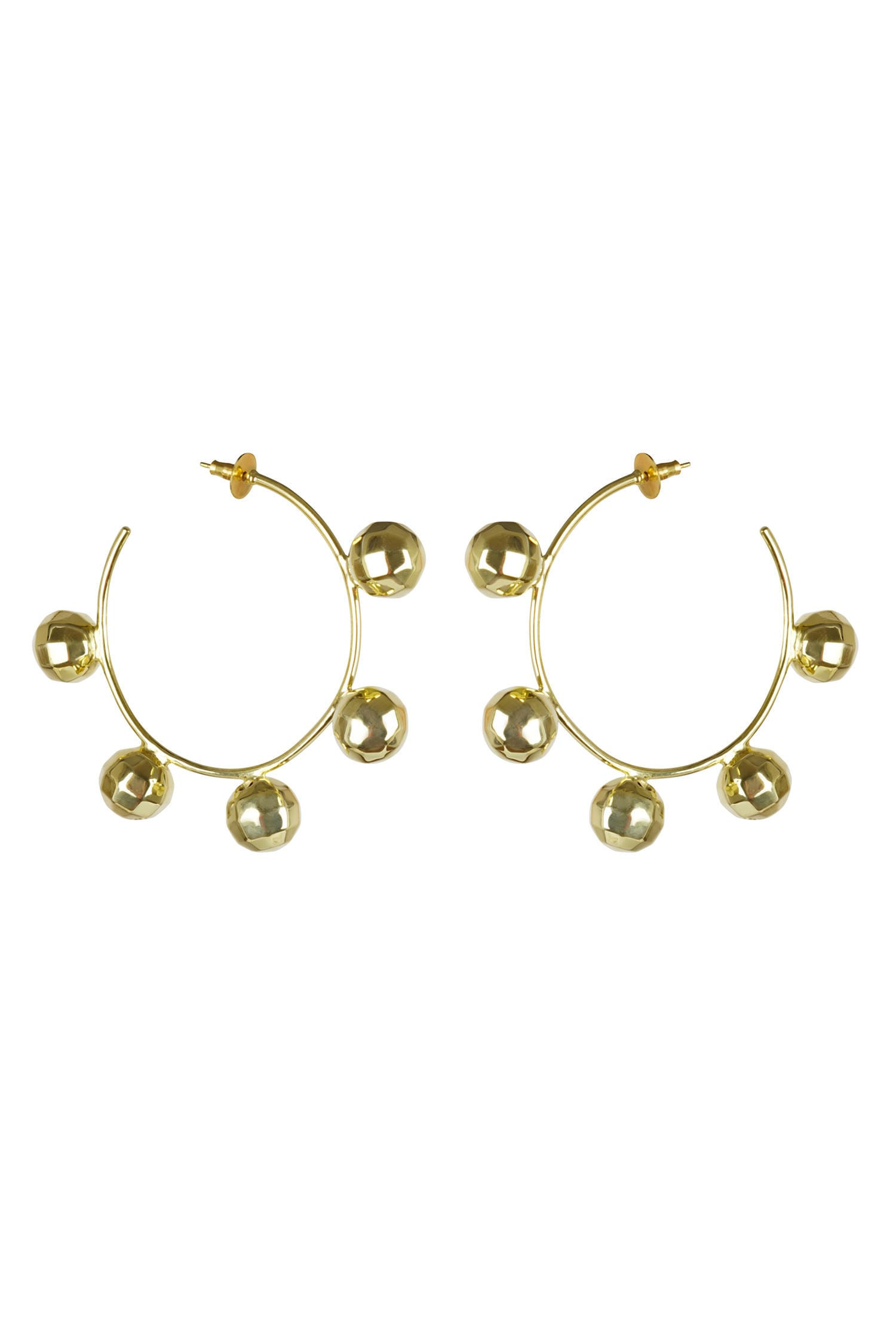 Disco Ball Textured Hoops 