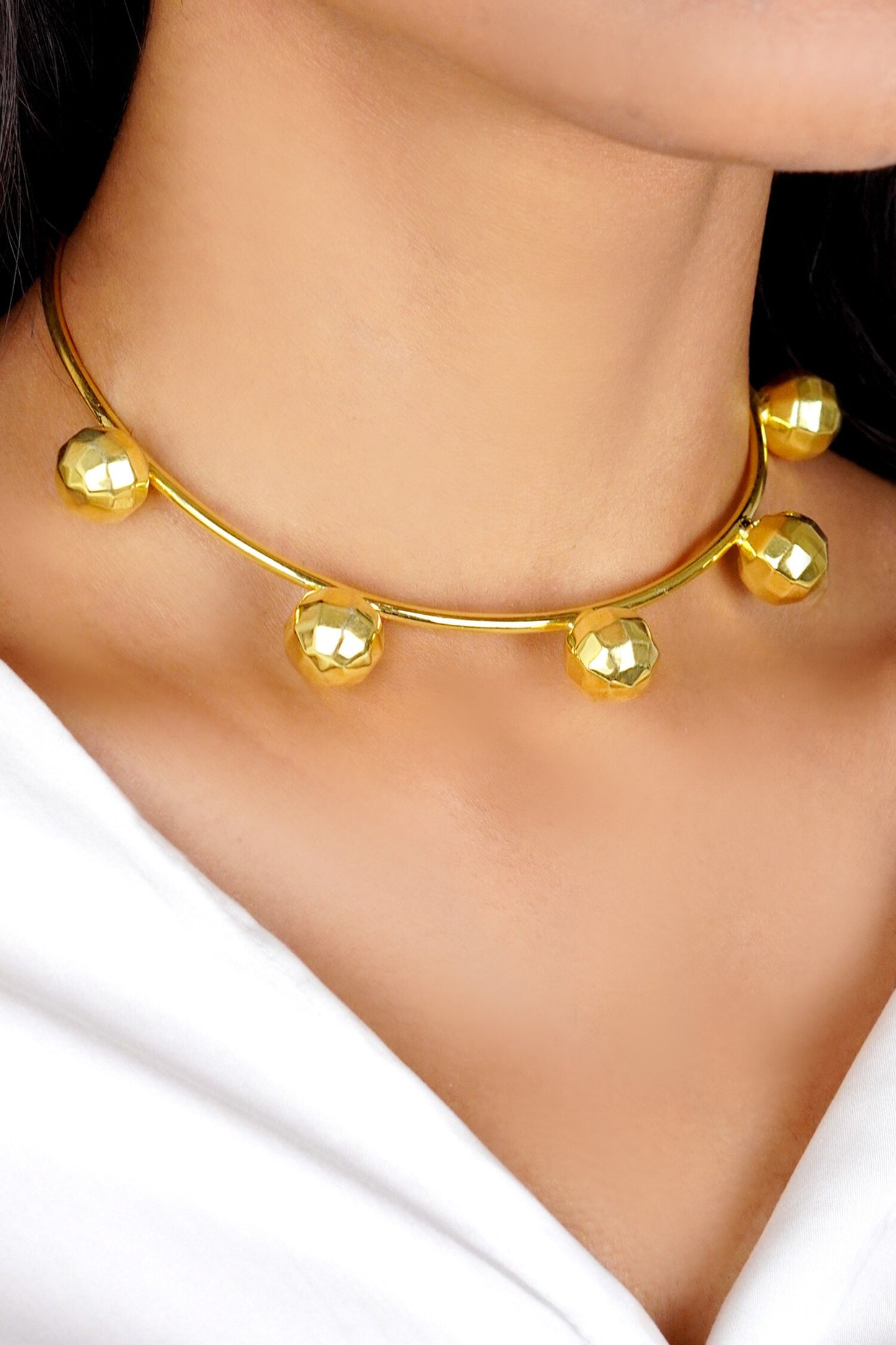Disco Ball Pattern Choker 