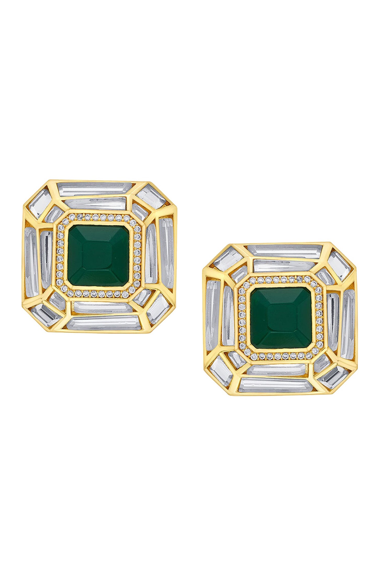 Fiesta Hydro Stone Embellished Studs 