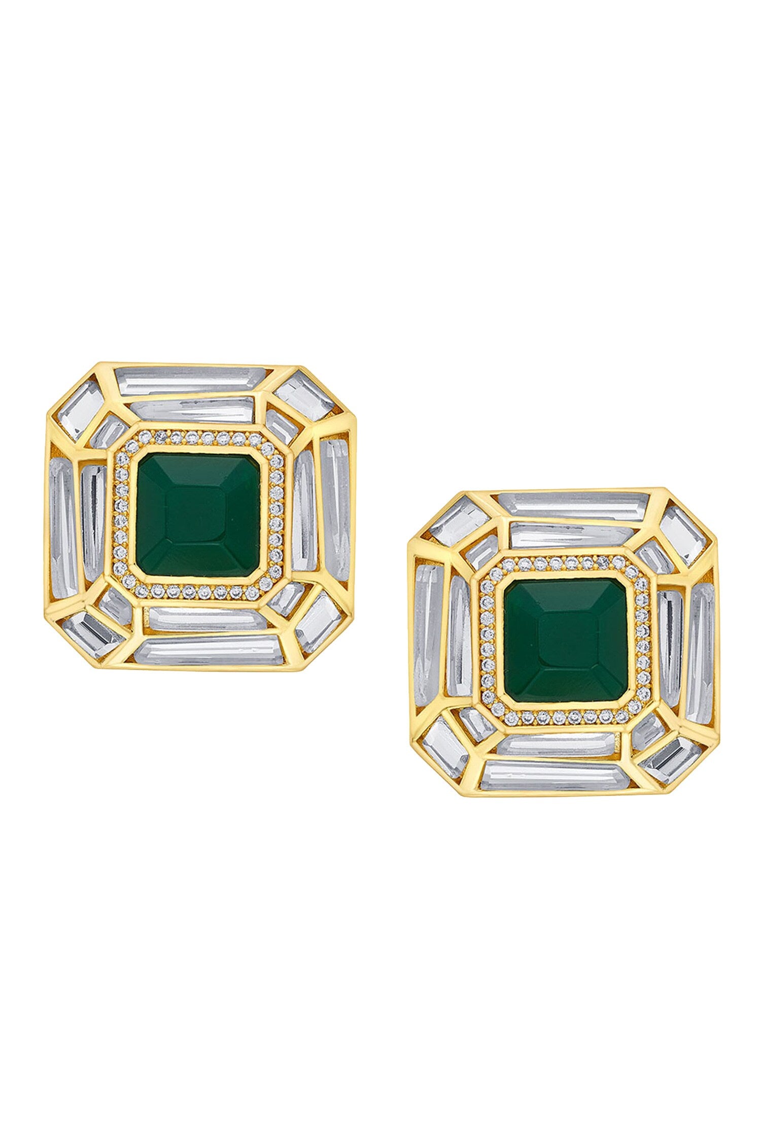 Fiesta Hydro Stone Embellished Studs 