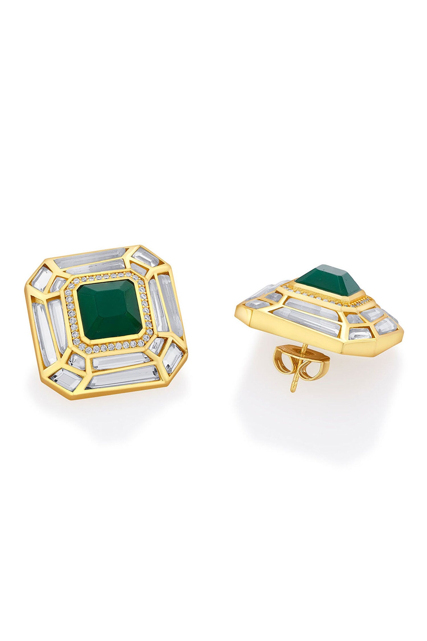 Fiesta Hydro Stone Embellished Studs 