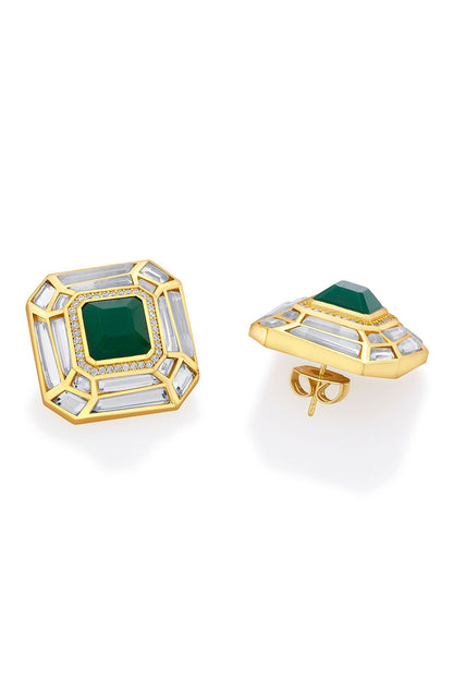 Fiesta Hydro Stone Embellished Studs 