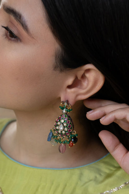 Polki Embellished Earrings 