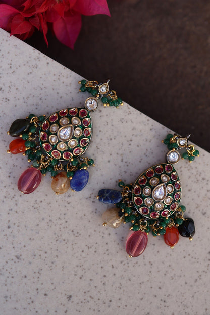 Polki Embellished Earrings 