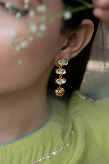 Kundan Embellished Earrings 