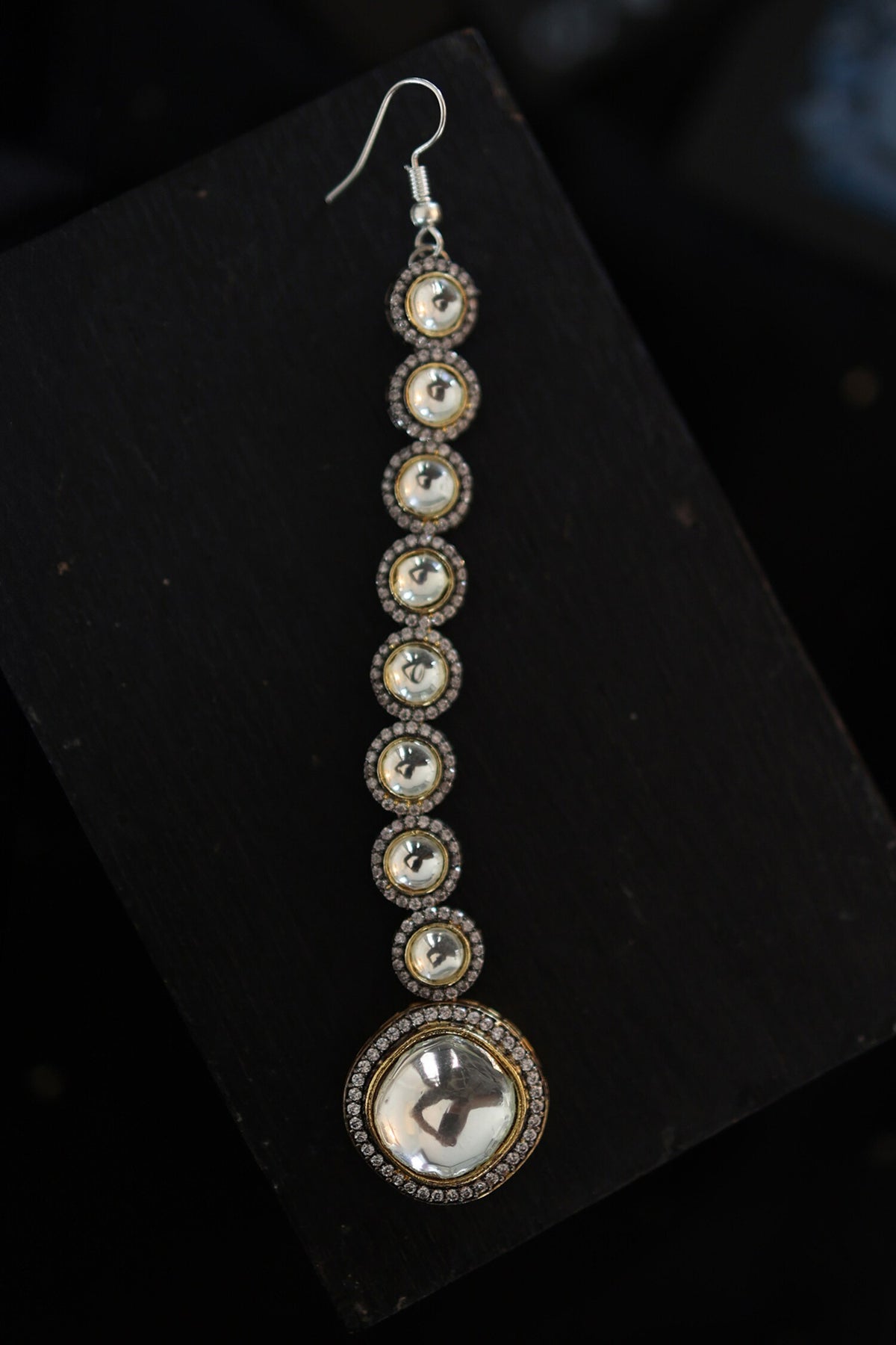 Cubic Zirconia Encrusted Maangtikka 