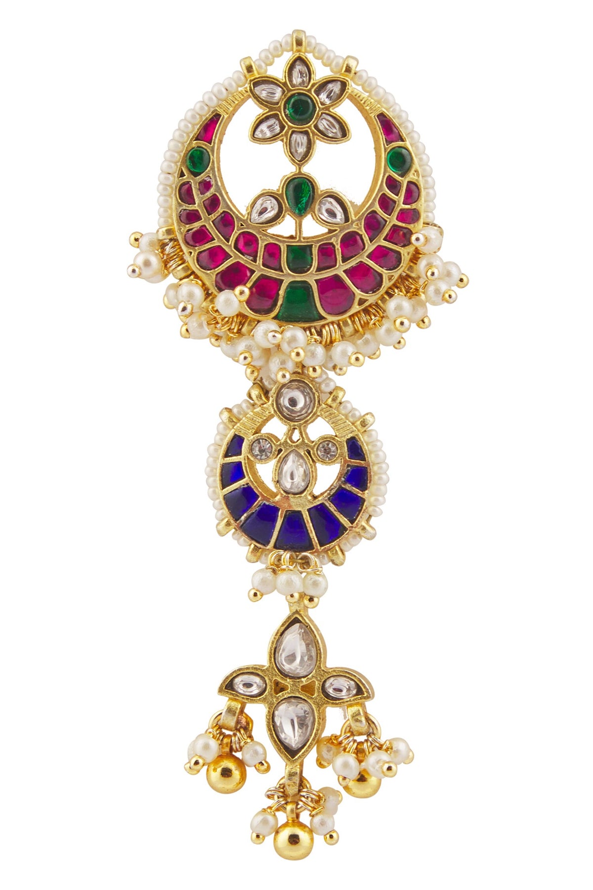 Semi Precious Stone Embellished Choker Set 