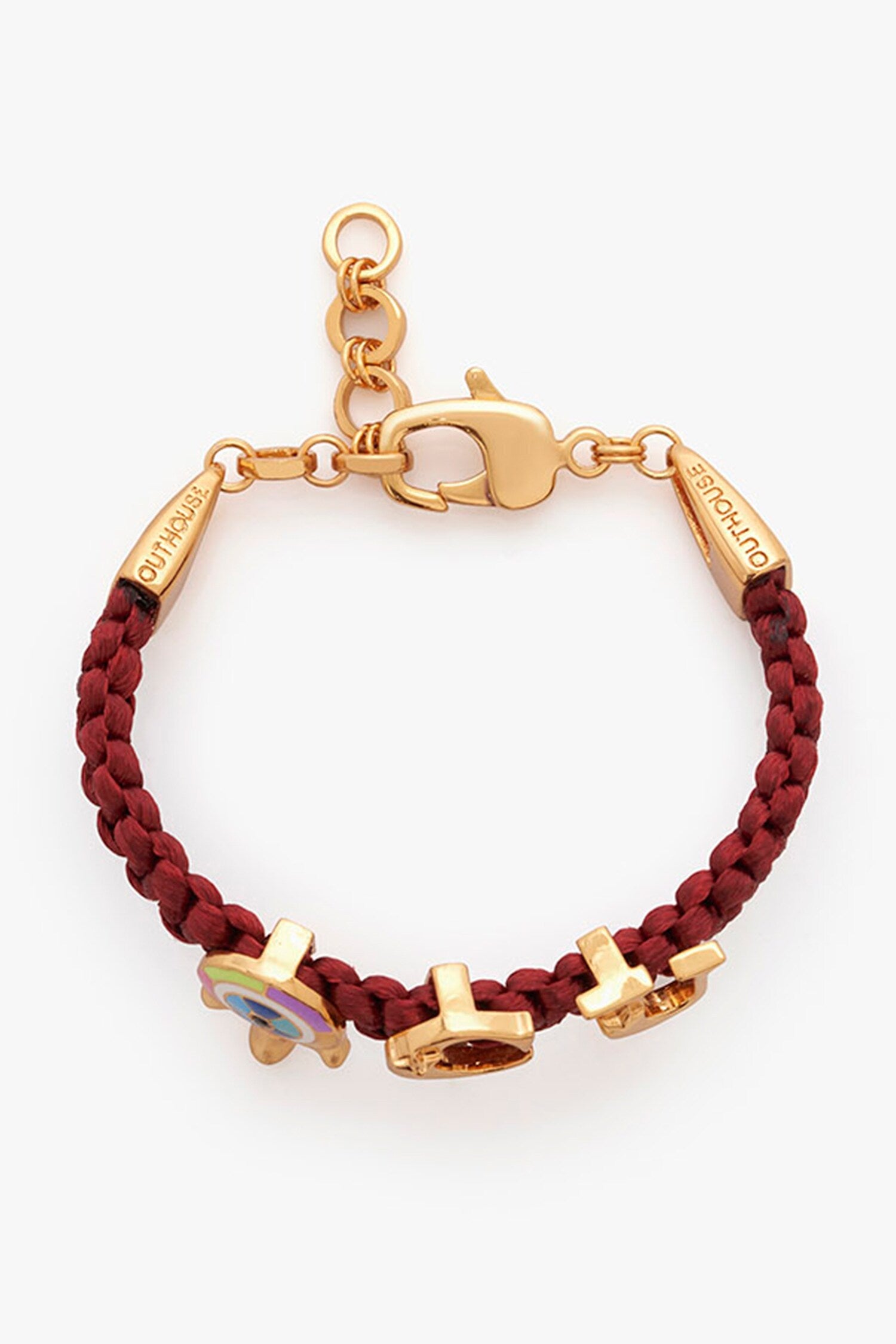 Love Links Initial Enamelled Bracelet 